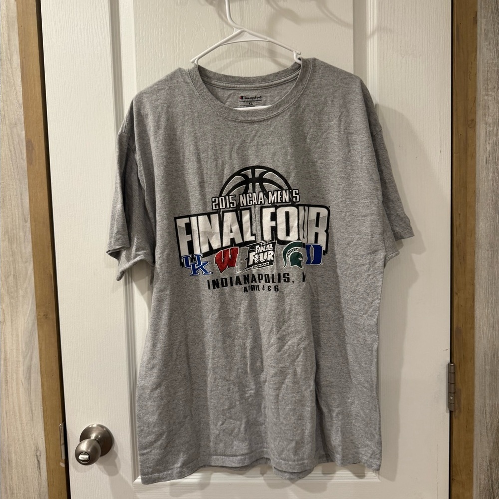 Gray NCAA Men's Final Four T-Shirt
